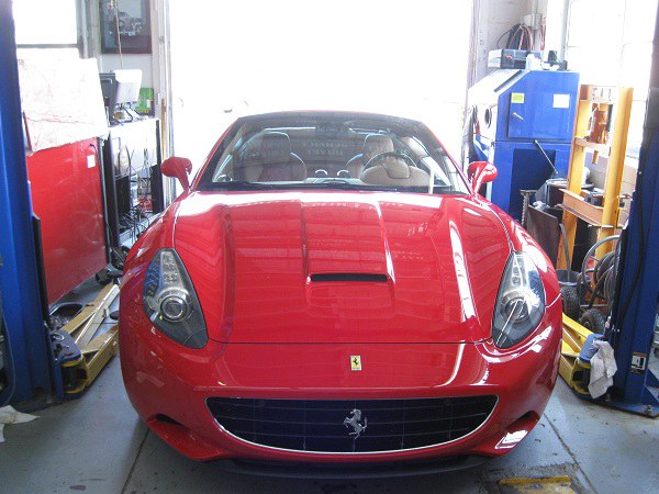 Red Ferrari